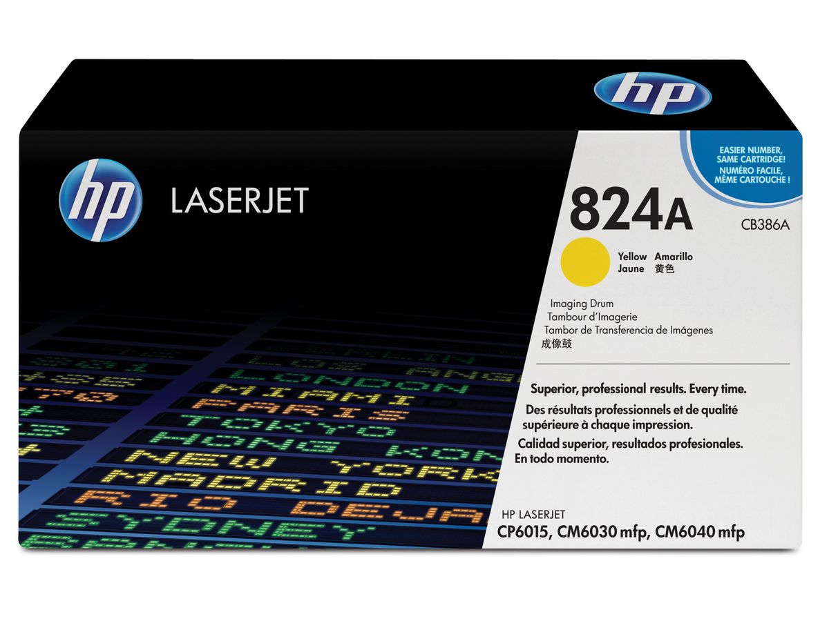 HP 824A tambour d'imagerie LaserJet jaune