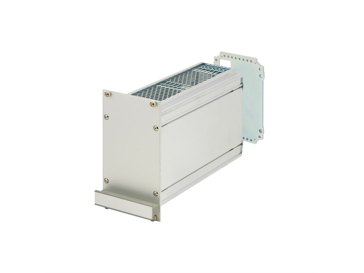 SCHROFF Kassetten PRO 3 HE-Bausätze, Frontplatte ungeschirmt - KAS S1 FS 3HE 21TE 167T