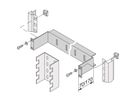 SCHROFF Equerre de montage 19", 70 mm encastré