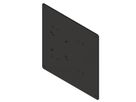 Hagor Samsung Q-Serie 49 - 65 Plaque adaptateur de portrait