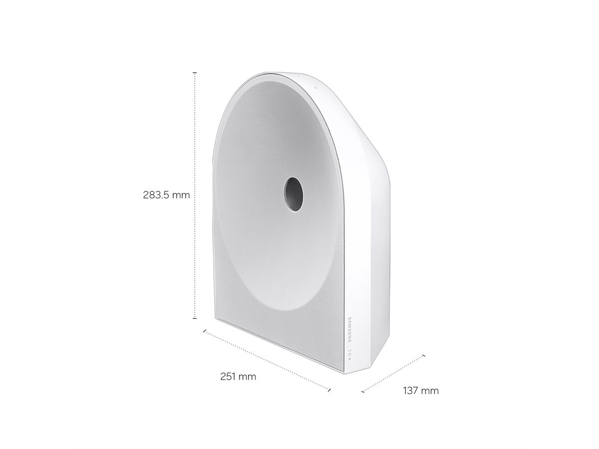 Samsung Speaker LS51H, Weiss