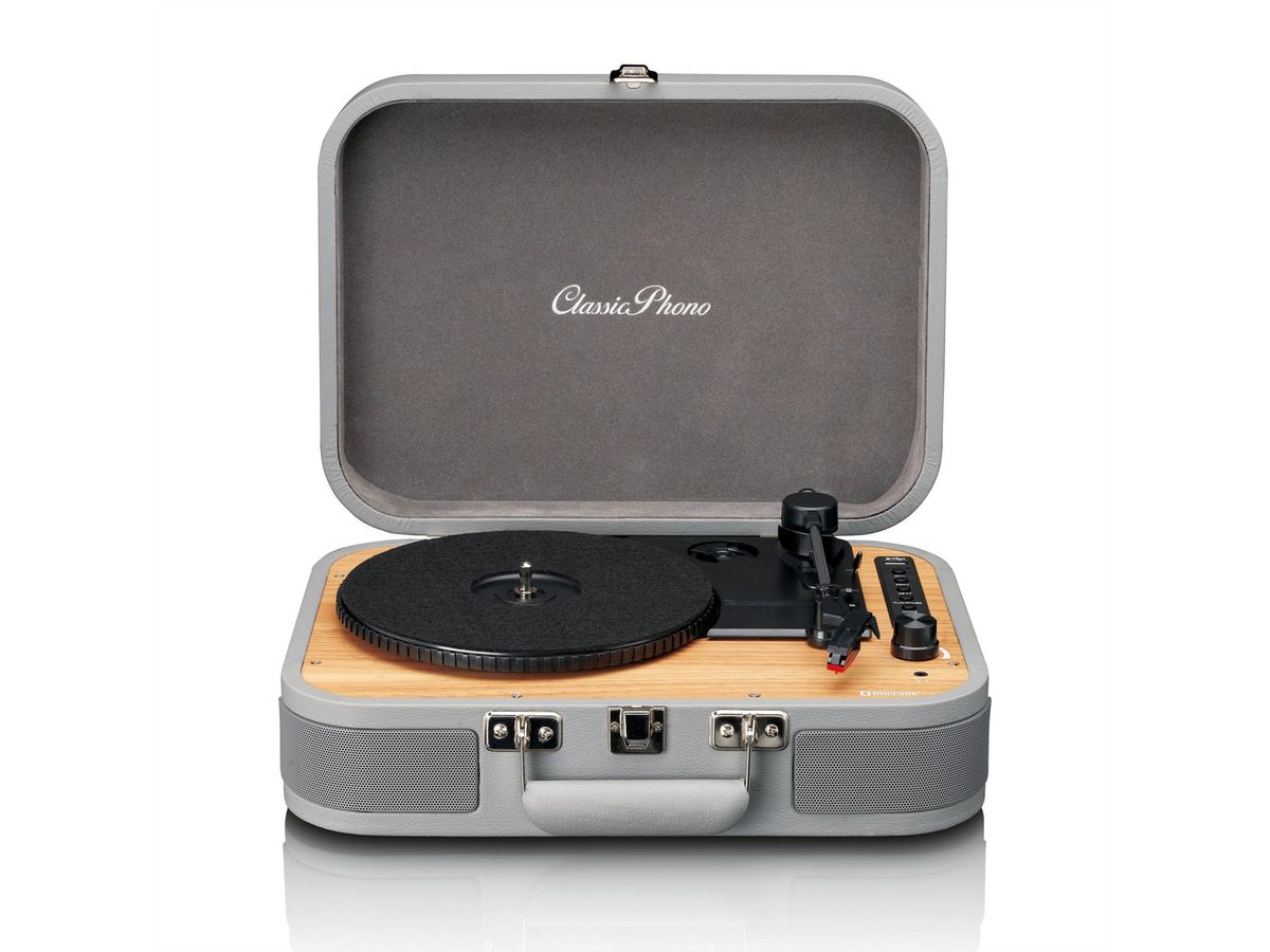 Platine vinyle Lenco TT-116GY, Encodage direct des MP3 USB, 33rpm&45rpm