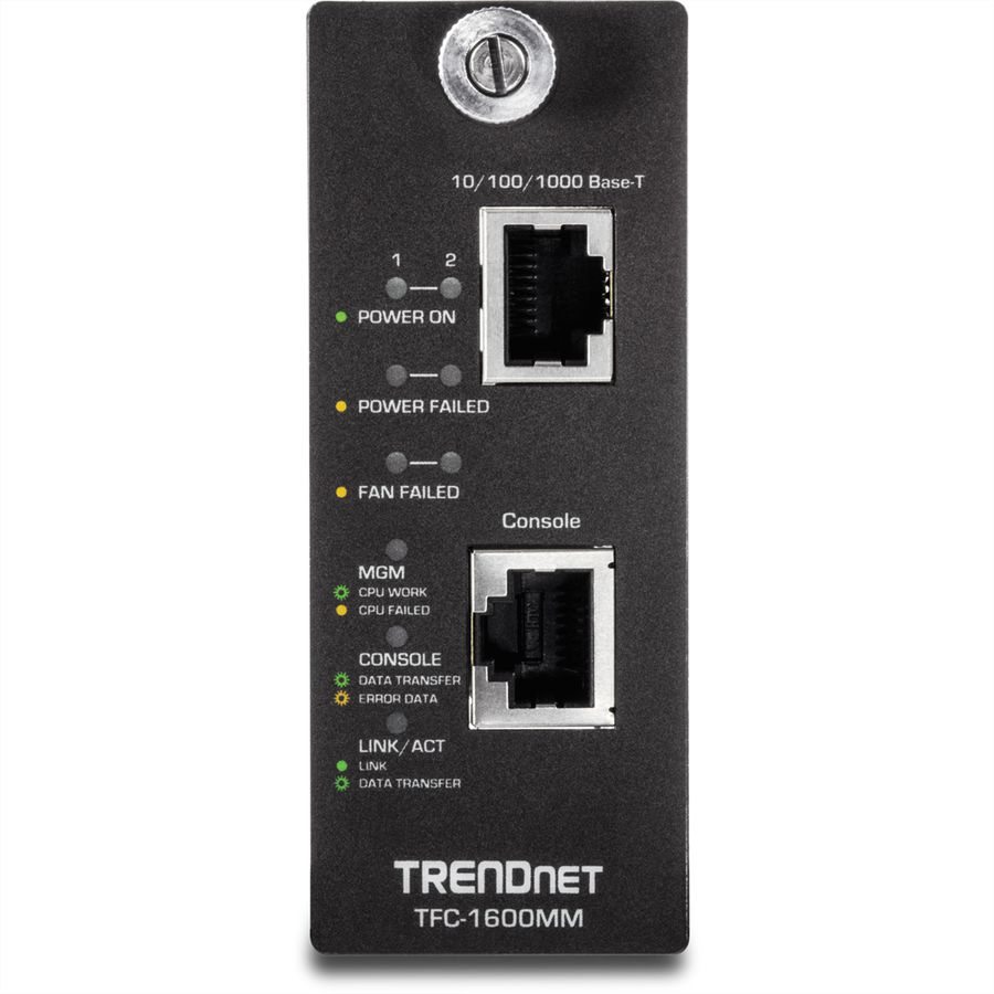 TRENDnet TFC-1600MM Module SNMP