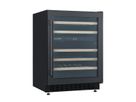 Climadiff Armoire à vin CBU50DZBM, Soubassement, 2 zones, 46 bouteilles
