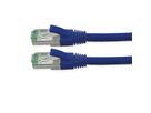 ROLINE RM Patchkabel Cat.6A S/FTP (PiMF), blau, 7 m