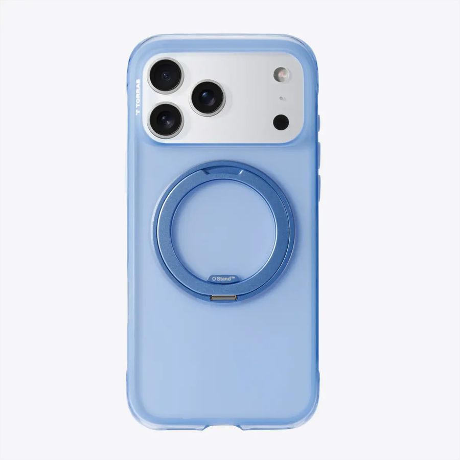 Torras Ostand O3 Air Schutzhülle, iPhone 17 pro, blau
