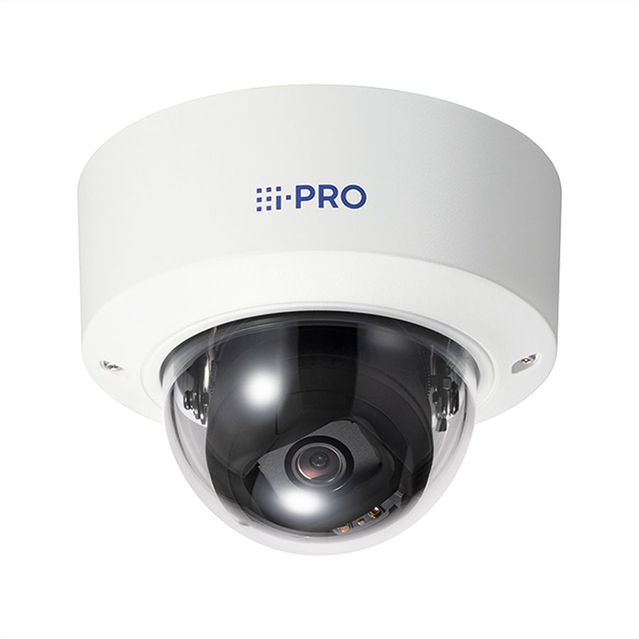 i-PRO 5MP AI INDOOR VANDAL Dome Kamera, weiß