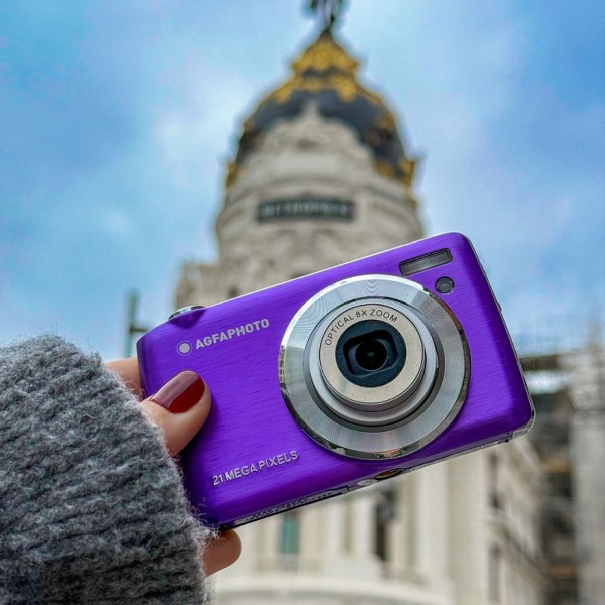 Agfa Digitalkamera DC8200, Realishot, purple