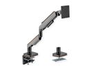ROLINE Support LCD à gaz, fonction pivot, 5 axes de rotation, 17–49 pouces, jusqu'à 20 kg
