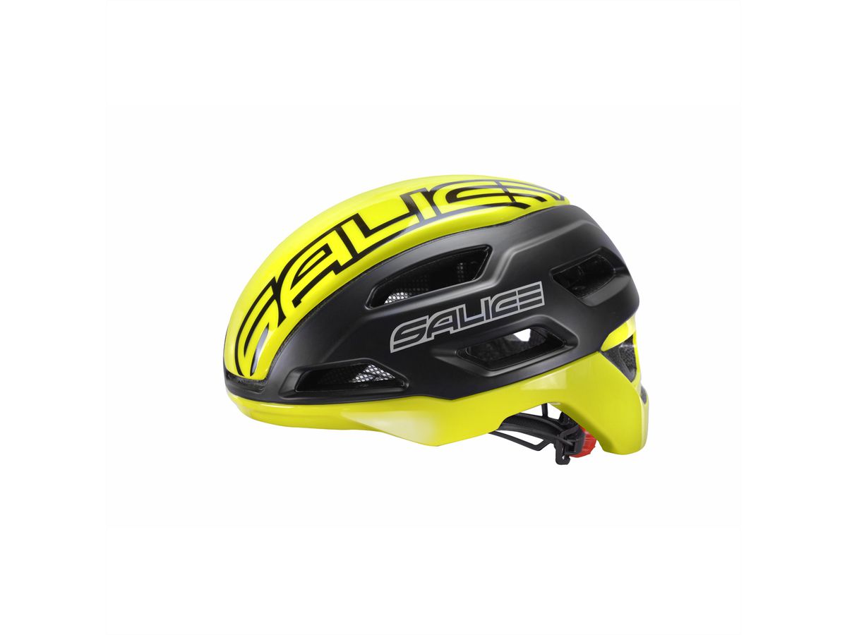 Salice Occhiali Velohelm Stelvio, M-L 54-60, Black-Yellow