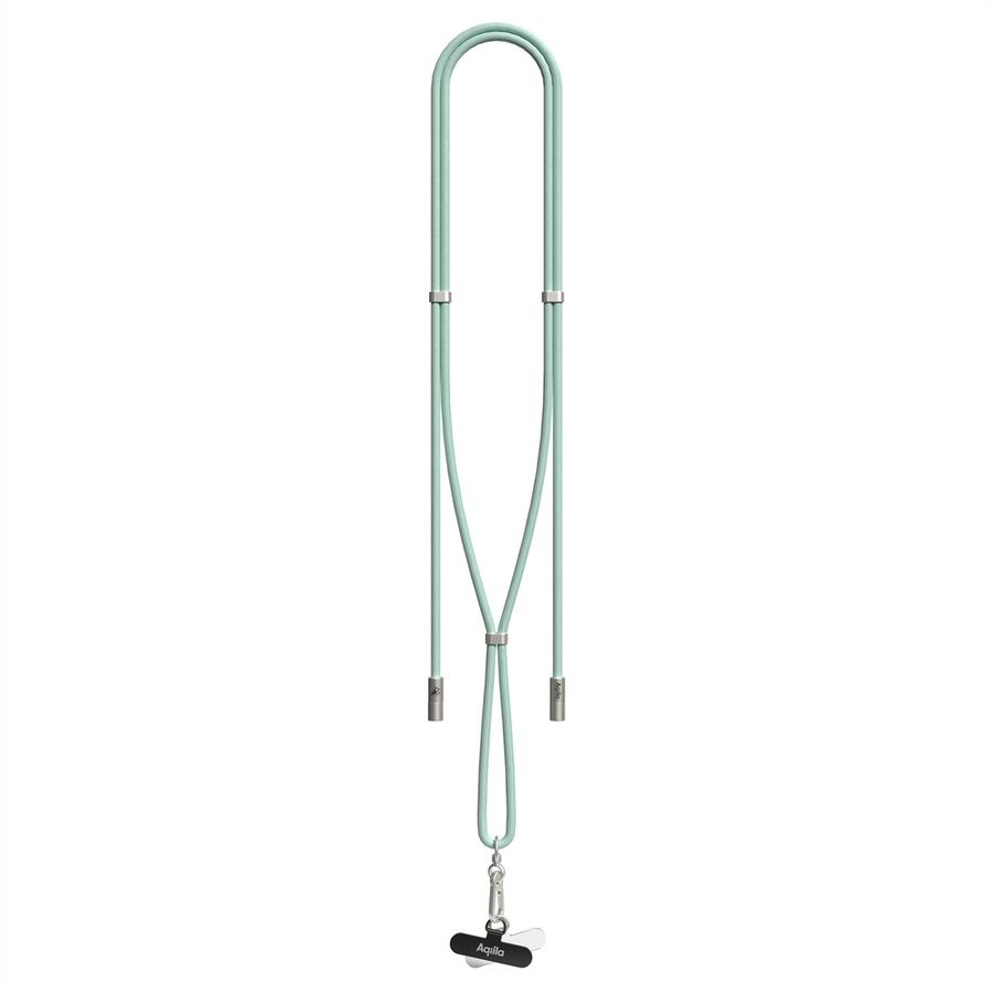 Câble de recharge et de synchronisation Aqiila Lanyard CL3, 60W, type C vers Lightning, vert