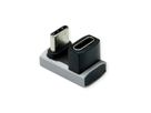 ROLINE USB4 Gen 3x2 Adapter Typ C ST/BU, Aluminium, 360°, breit, silberfarben
