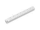 BACHMANN 19" 1U 7xUK 2m UK, UK
