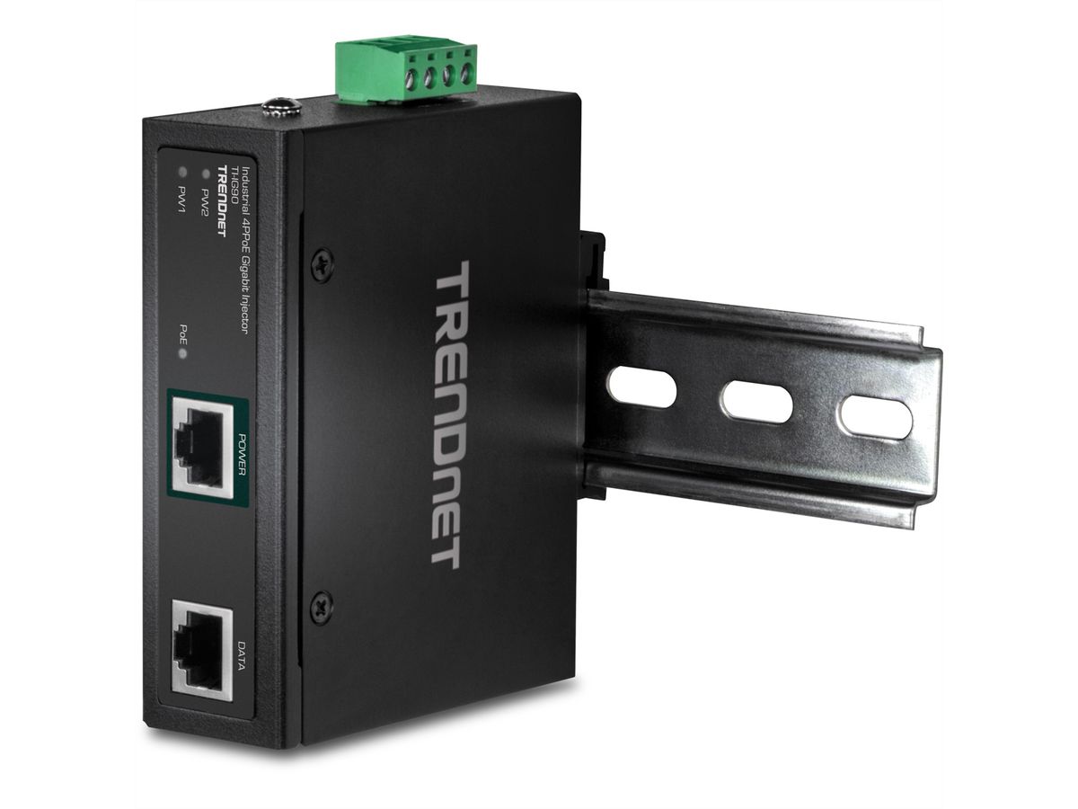 TRENDnet TI-IG90 Injecteur industriel renforcé 4PPoE Gigabit 90W