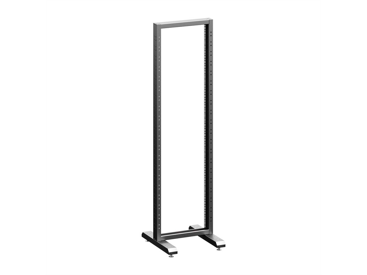 CONTEG RS-P Standfuss für 19"-Profilrahmen schwarz