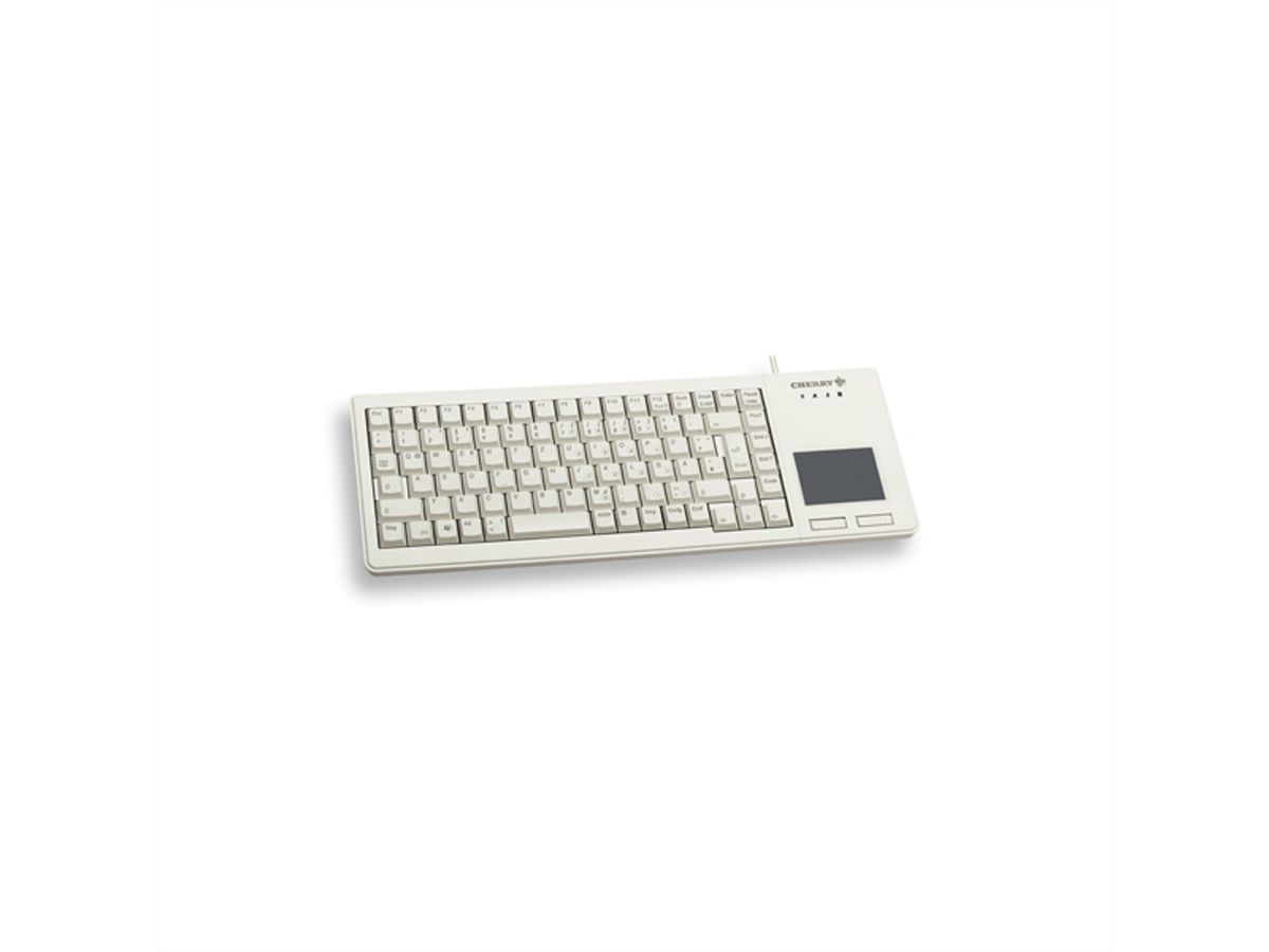 CHERRY XS Touchpad Tastatur, USB, grau