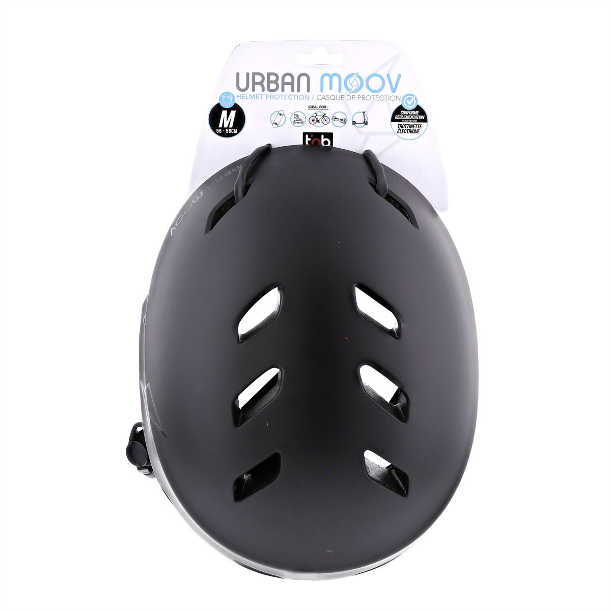 T'nB URBAN MOOV Schutzhelm M, schwarz