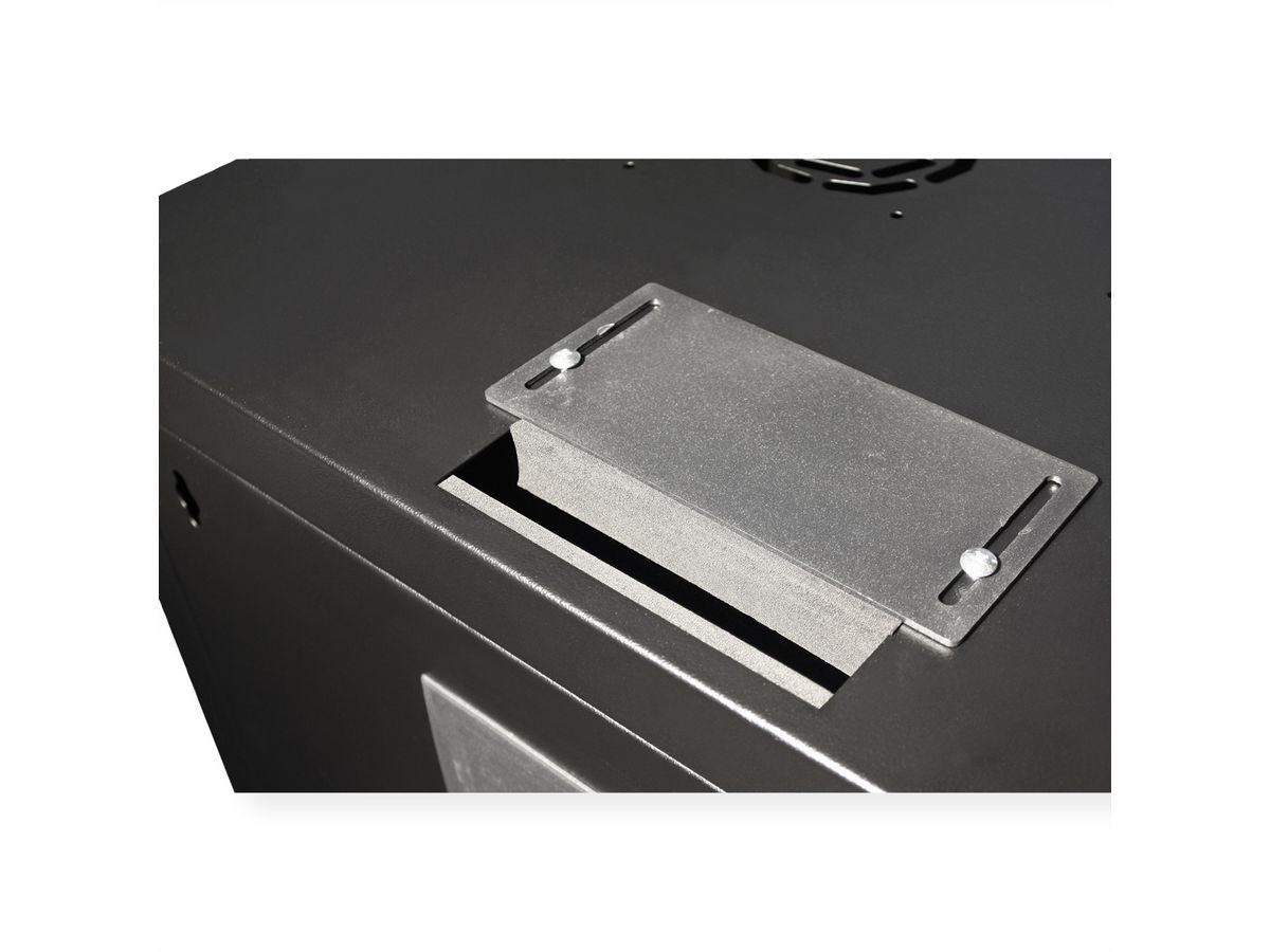ROLINE 19-Zoll Wandgehäuse Pro 9 HE, 600x600 BxT schwarz