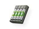 GP Batteries USB-Ladegerät GP B421, inkl. 4 x ReCyko AA 2100 mAh