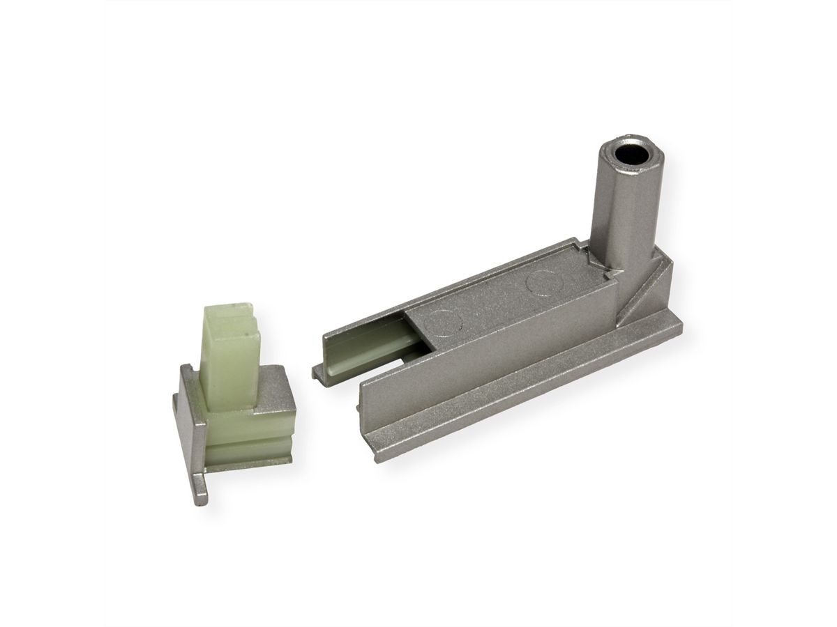 BACHMANN Desk2 Set de socles adhésifs, inox
