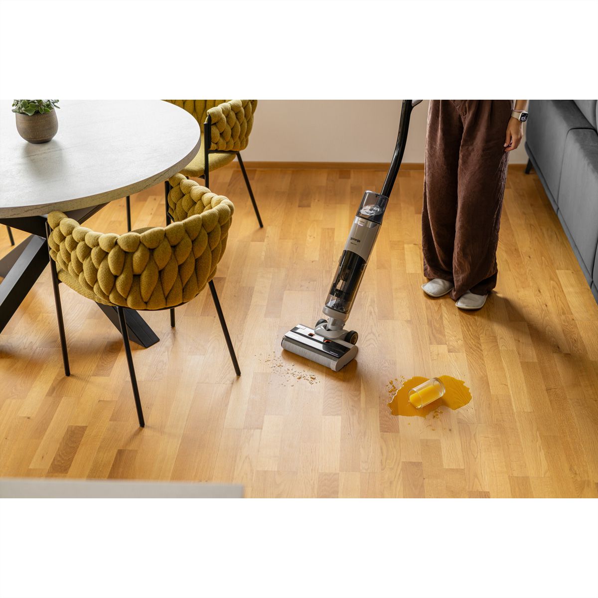 Aspirateur laveur sans fil Gorenje SFC216100G NEOCLEAN, 180 W, sans fil