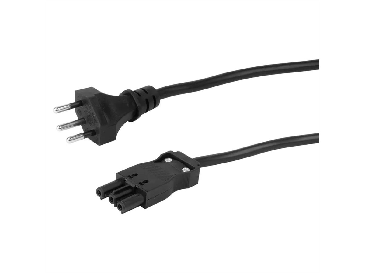 Steffen Verlängerungskabel Td, T12-GST18i3 3m schwarz