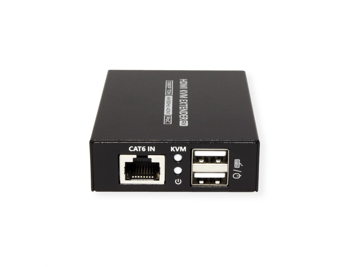 VALUE KVM Verlängerung über Cat.6/6A, HDMI 4K30, max. 40m