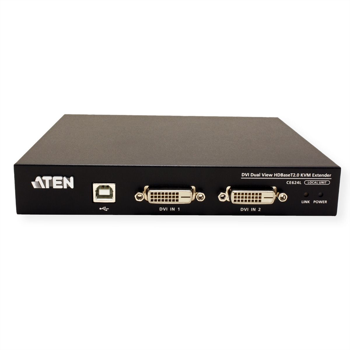 ATEN CE624 USB 2.0 DVI Dual Anzeige KVM Extender HDBaseT