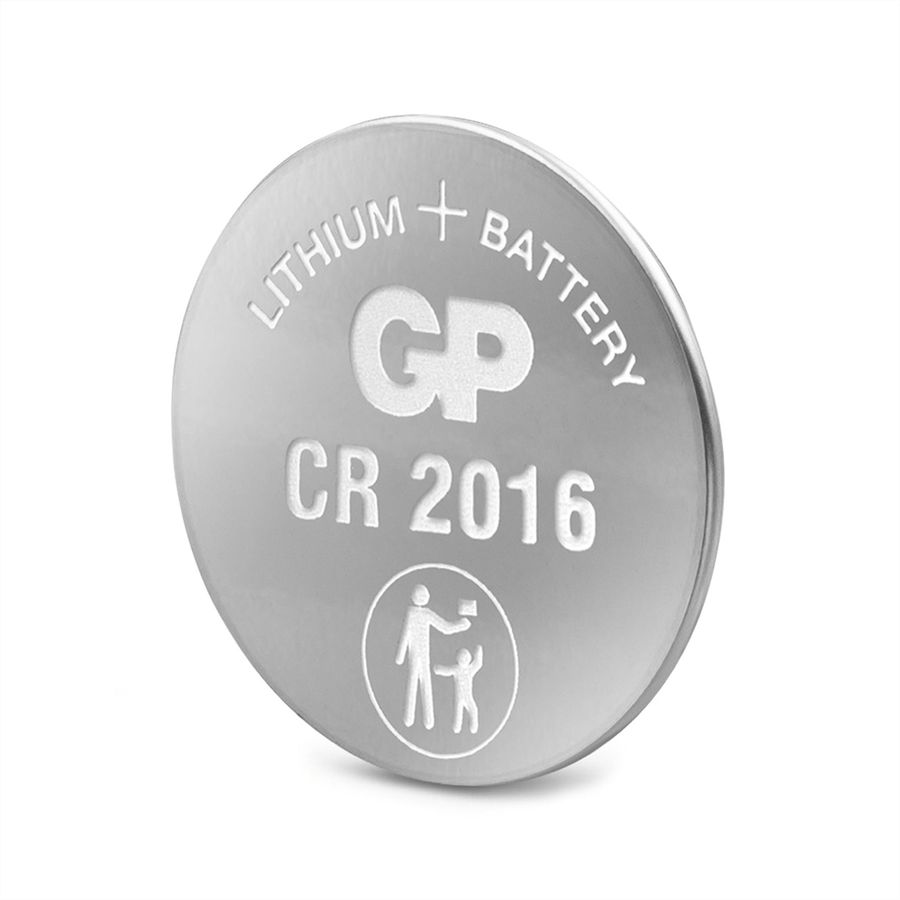 GP Batteries Lithium CR2016 5x 3V Knopfzelle