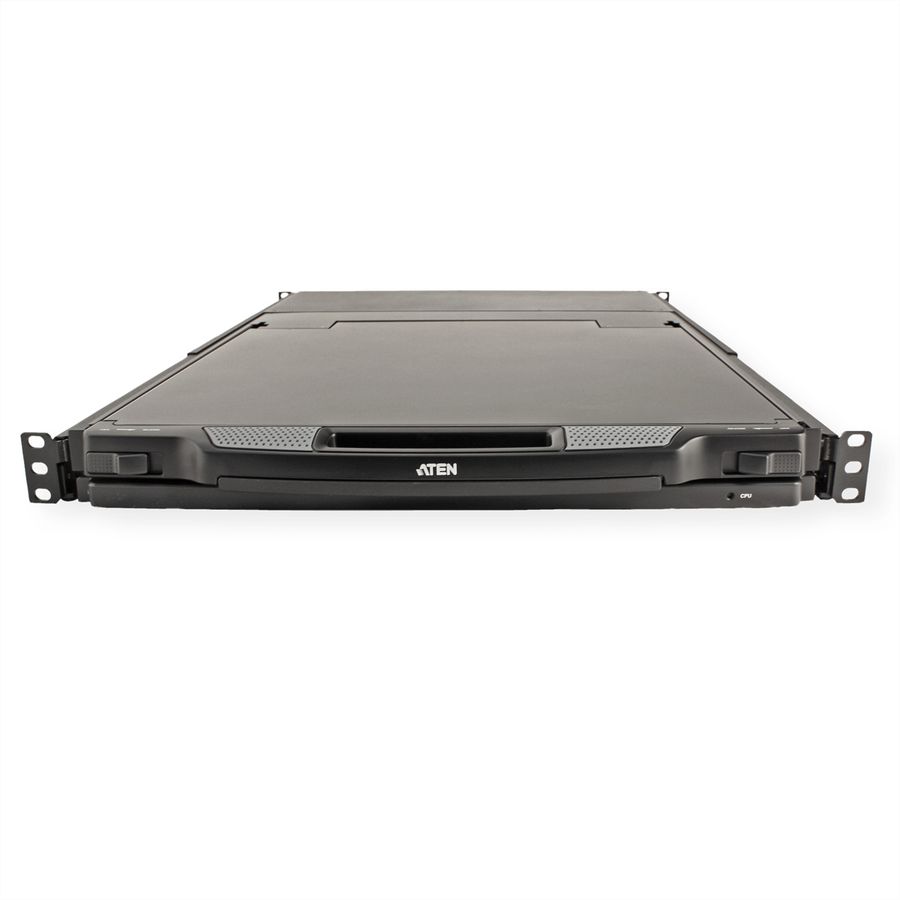 ATEN CL1308N KVM-Switch, 48cm TFT, VGA, PS/2-USB, 8 Port, CH-Layout