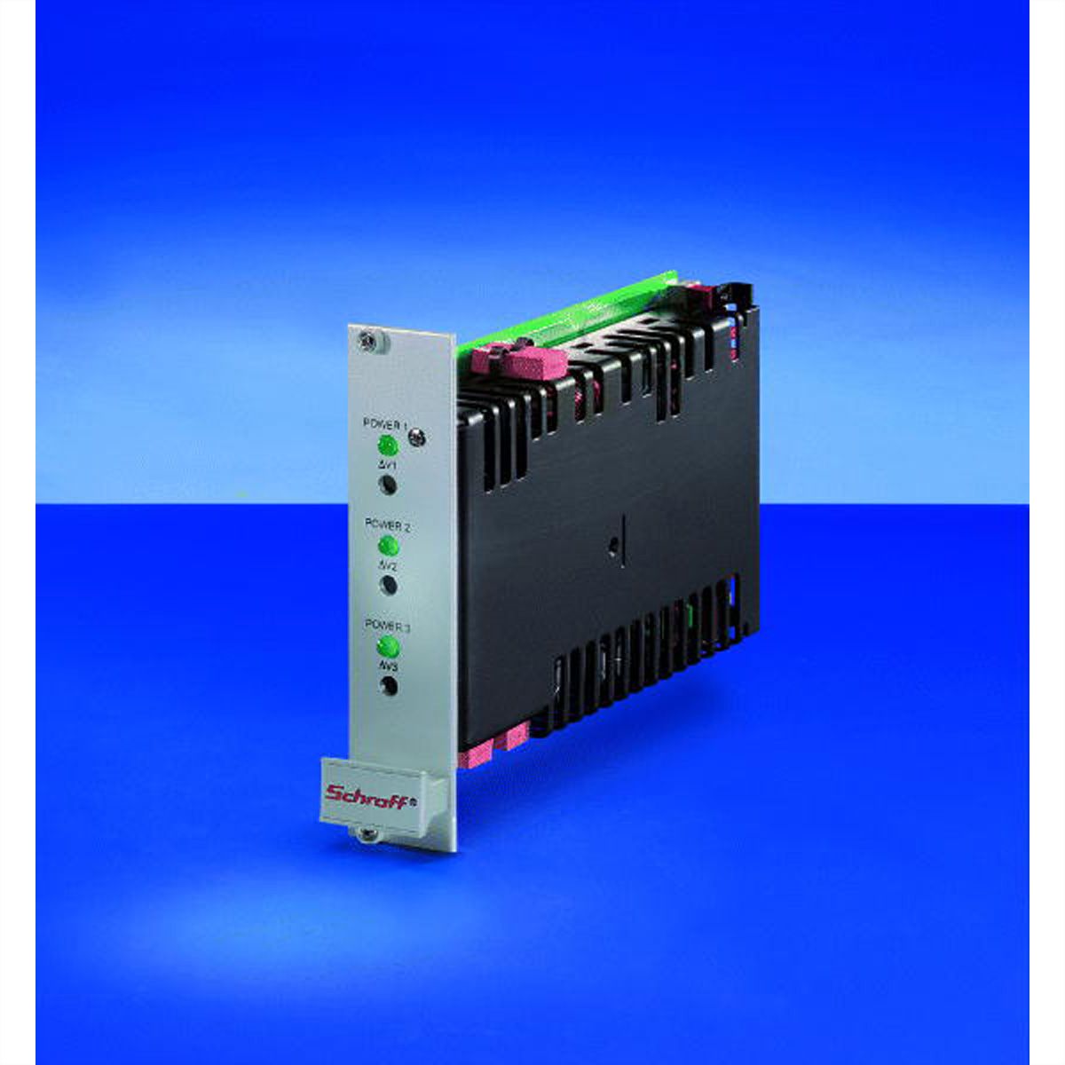 SCHROFF PSU 19" DC/DC Coolpower 100 W, Triple, CPDC 312