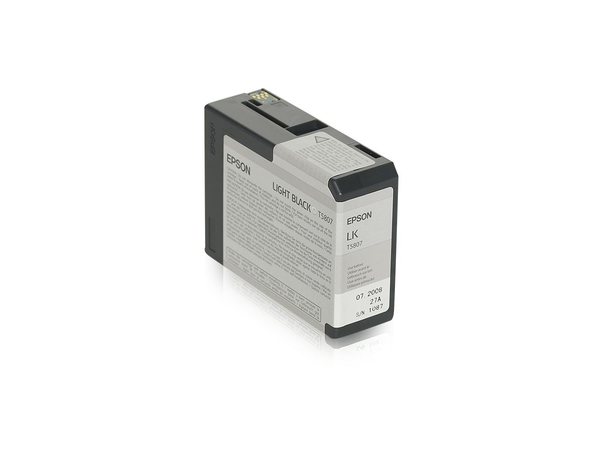 Epson Singlepack Light Black T580700