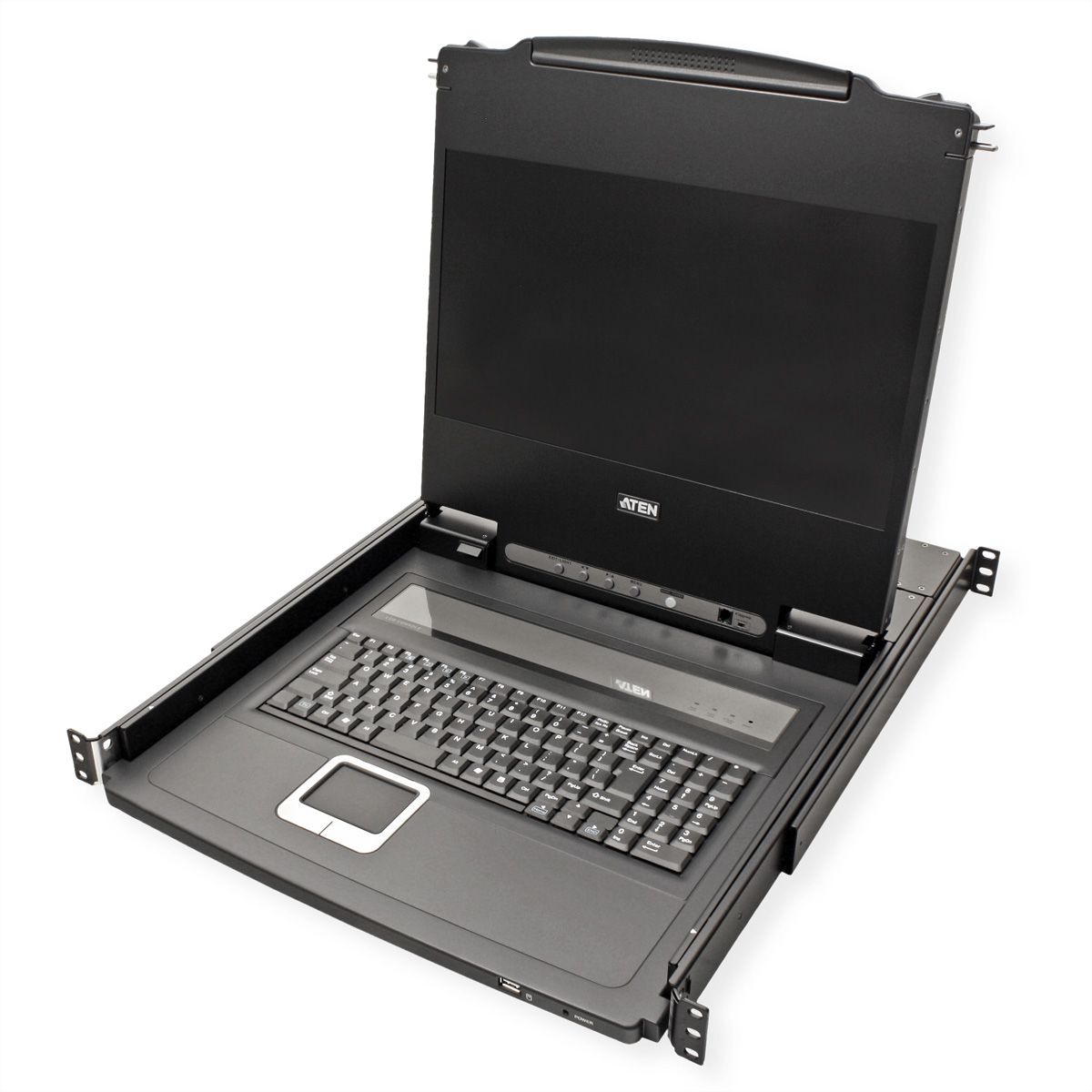 ATEN CL6700MW KVM-Console LCD, DVI, HDMI Full HD, ES-Layout