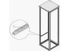 SCHROFF Kabelabfangschiene für die Schranktiefe - KABELABFANGSCHIENE 800T(2X)