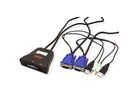 ROLINE KVM-Switch 'Star' 2 PCs, VGA, USB, Audio