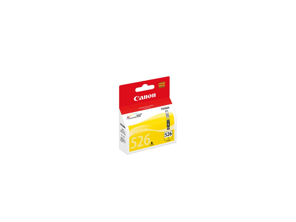 Canon CLI-526Y - Cartouche jaune, 505 p.