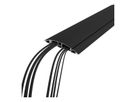 DATAFLEX Addit Kabelschutz, gerade 433, schwarz, 180 cm