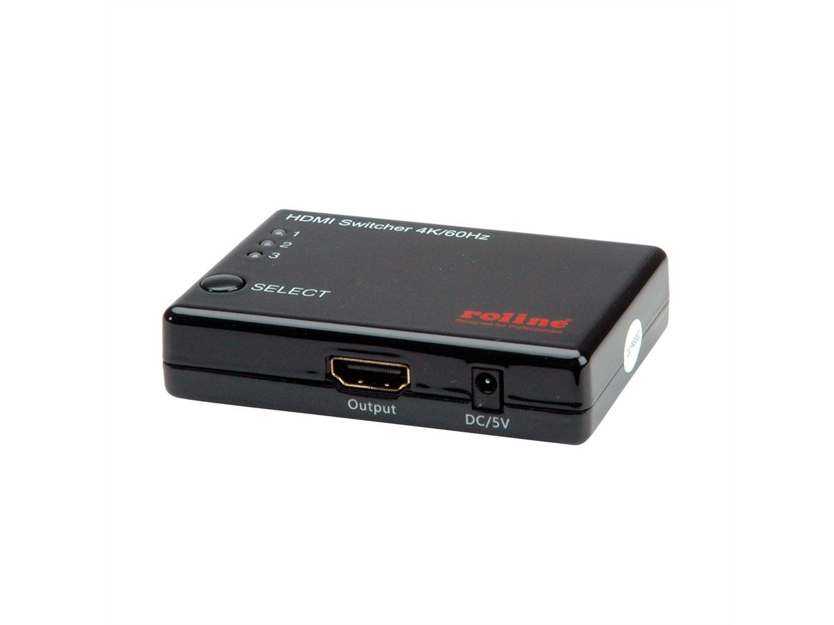ROLINE Switch HDMI 4K 3 ports