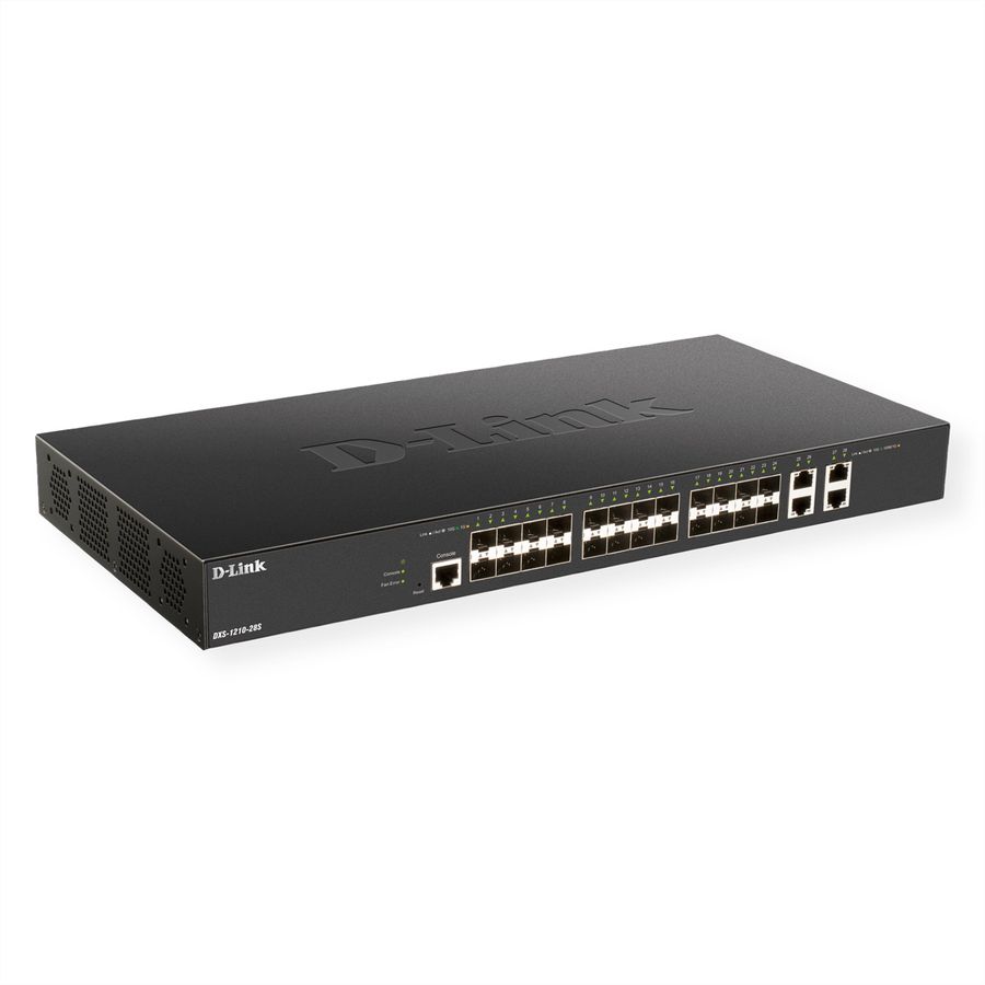 D-Link DXS-1210-28S Switch Smart Managed 24x 10G SFP+  + 4 x 10G Base-T