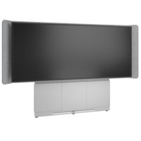 Middle Atlantic Products FM-DS-6675FW-LD8W TV-Halterung 2,67 m (105") Grau, Silber, Weiß