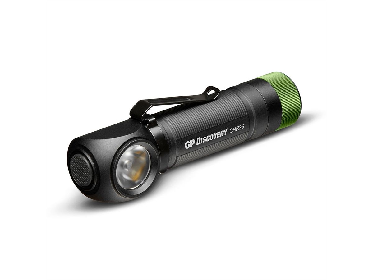 GP Discovery Arbeitsleuchte CH35, 15-600lm, 130m Reichweite, 60 Std, PIX4