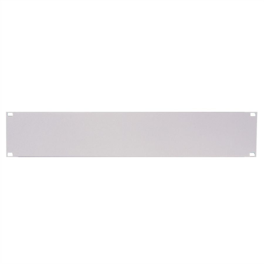 19"-Blindplatte 4 HE, Stahlblech, grau