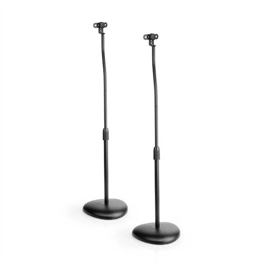 Nedis Lautsprecher-Bodenständer universal schwarz, 2 Stück, höhenverstellbar, 4.5 kg