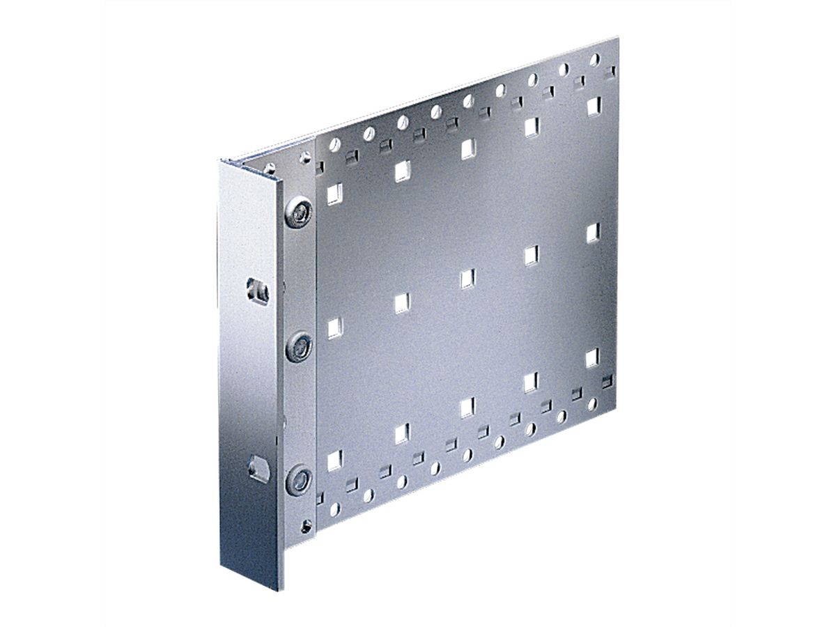 SCHROFF EuropacPRO Panneau latéral pour joint textile, type H, lourd, trous de poignées, 6 U, 355 mm