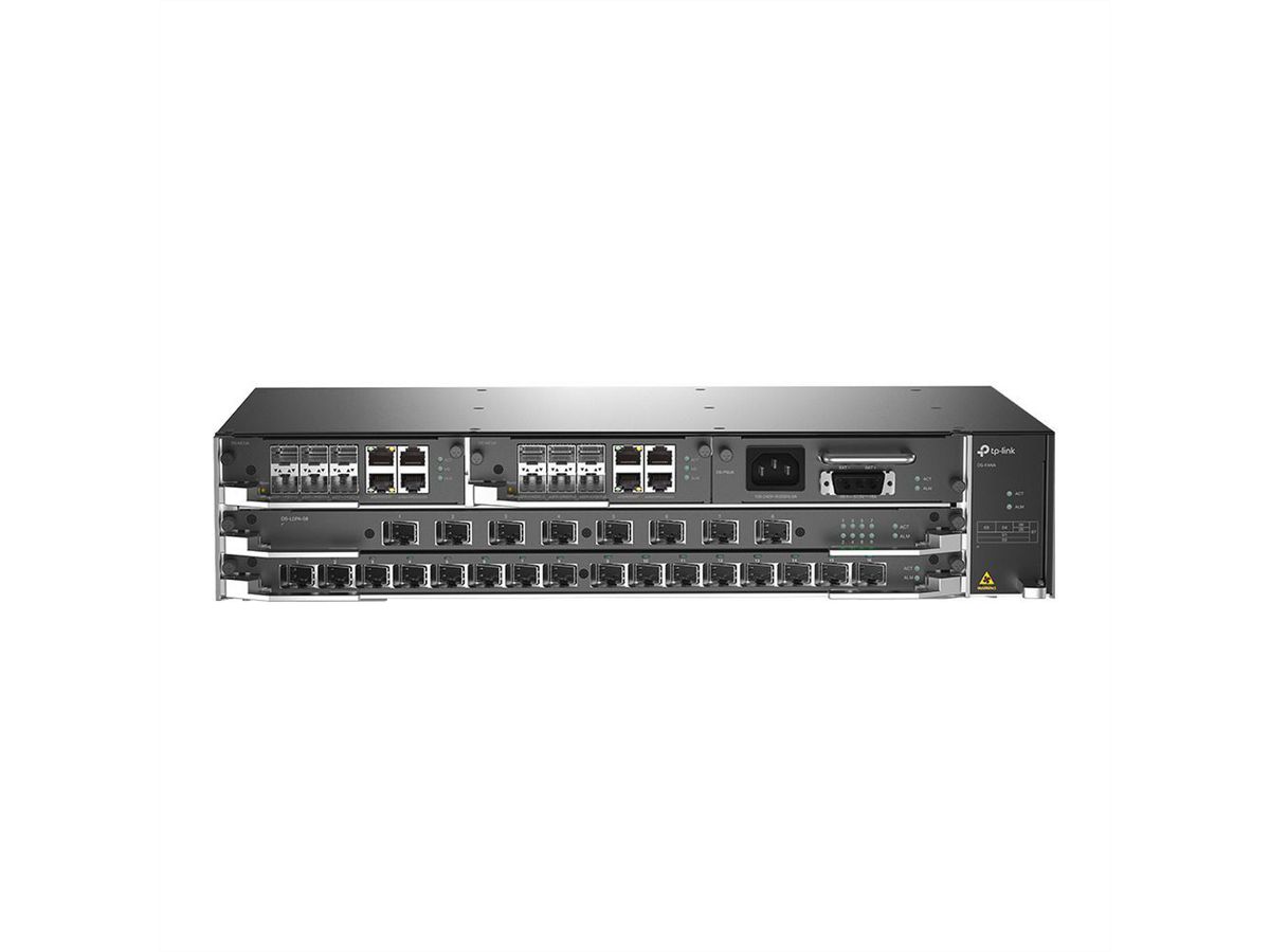 TP-Link DS-P8000-X2 OLT , 2x Main Control Boards, 6x 10GB SFP+