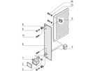 SCHROFF Plug-In Unit Kit avec poignée d'extraction type 1, non blindé, gris, 3 U, 10 HP