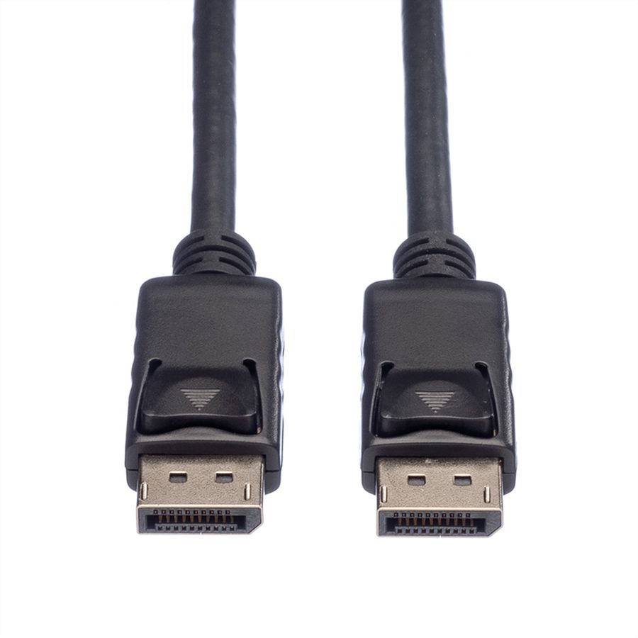 ROLINE GREEN DisplayPort Kabel, DP ST - ST, schwarz, 1 m