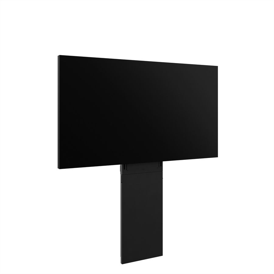 Hagor Support mural Moto Slim Stud, Motorisé, réglable hauteur, noir
