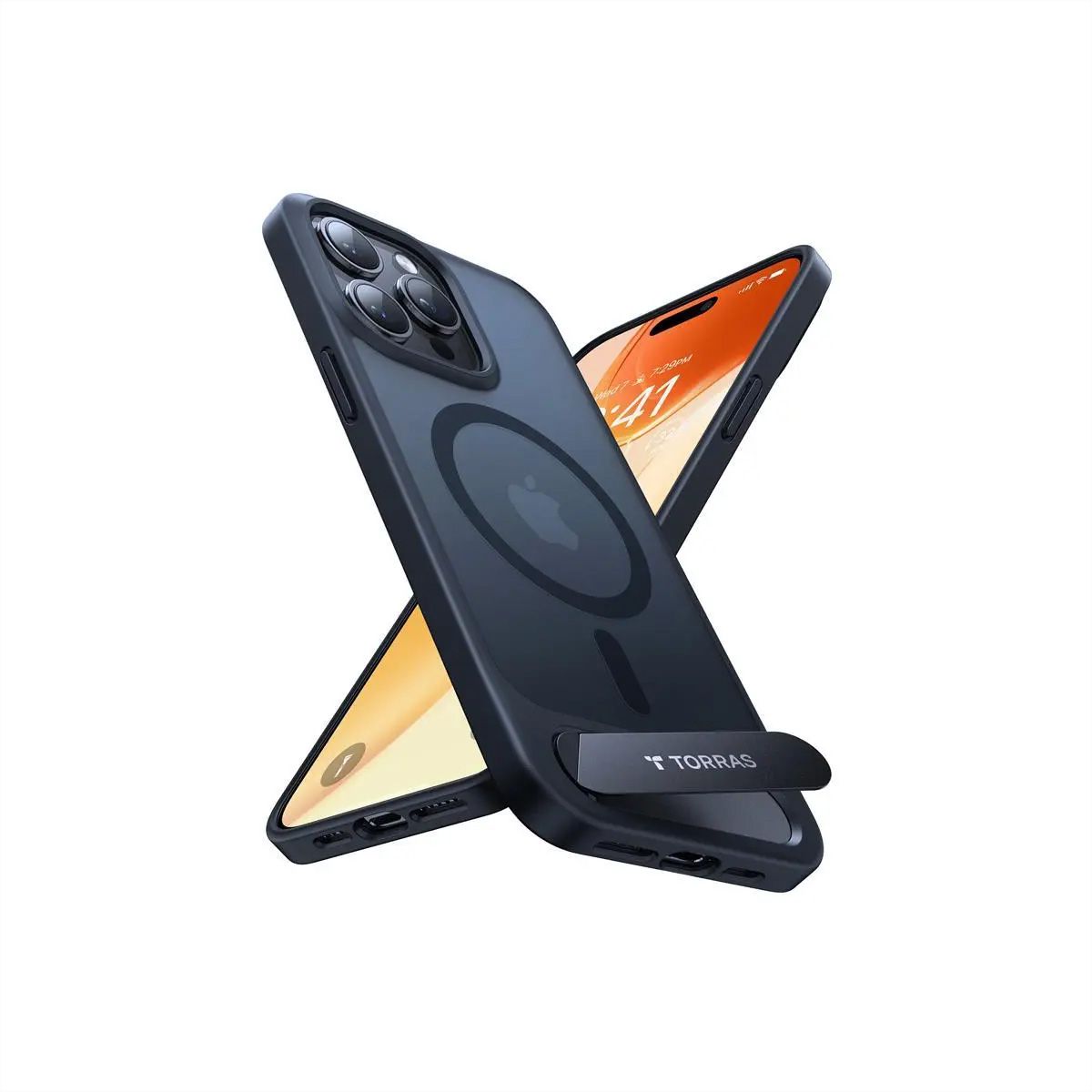 Torras étui portable UPRO Pstand , iPhone 15 Pro Max, noir