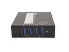ATEN UCE33100 Prolongateur USB 3.2 Gen 1 Cat 6A à 4 ports, jusqu'à 100 m